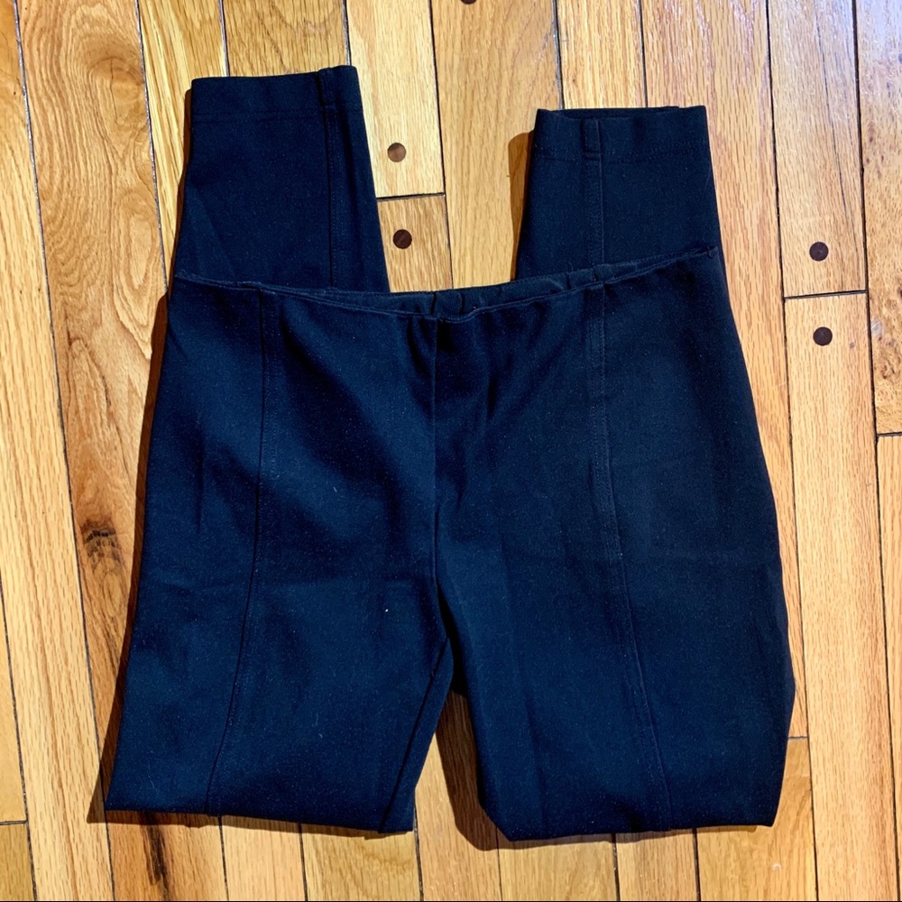 DALIA Black Control Top Career Pant